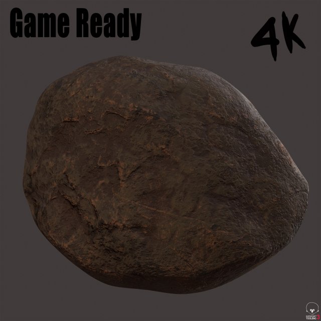 rock01 3D 모델 .c4d .max .obj .3ds .fbx .stl .blend 