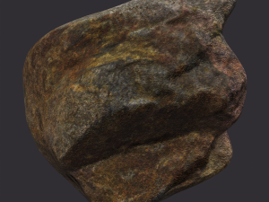 river rock Modello 3D