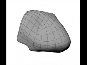 river rock Modello 3D