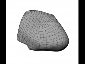 river rock Modello 3D