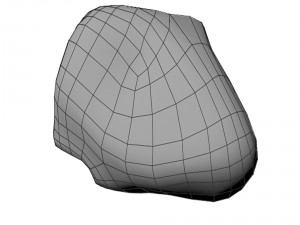 river rock Modello 3D