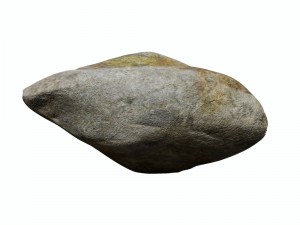 river rock Modello 3D