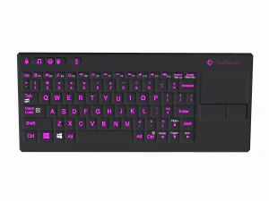 teclado colorido Modelo 3D