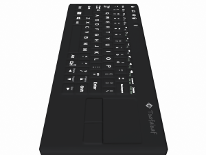 keyboard colorful Model 3D