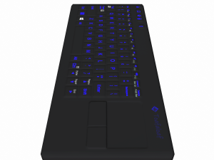 keyboard colorful Model 3D