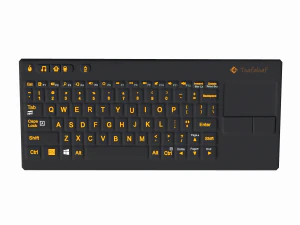 teclado colorido Modelo 3D