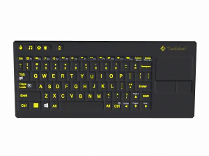 teclado colorido Modelo 3D
