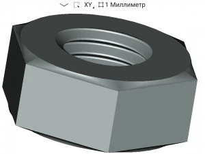parafuso Modelo 3D