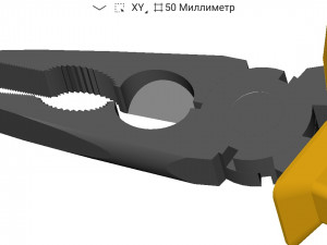 pliers Modello 3D