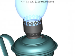 kerosine lamp 3D Модель