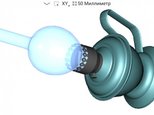 kerosine lamp 3D Модель
