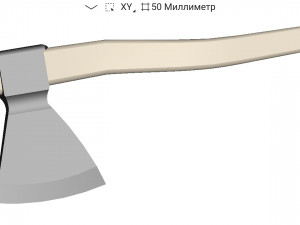 ax Modelo 3D