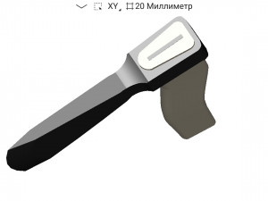 ax Modelo 3D