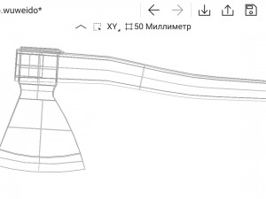 ax Modelo 3D