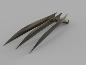 wolverine claws 3D Print Model