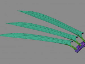 wolverine claws 3D Print Model