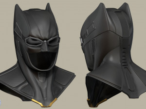 batman cowl Model Cetak 3D