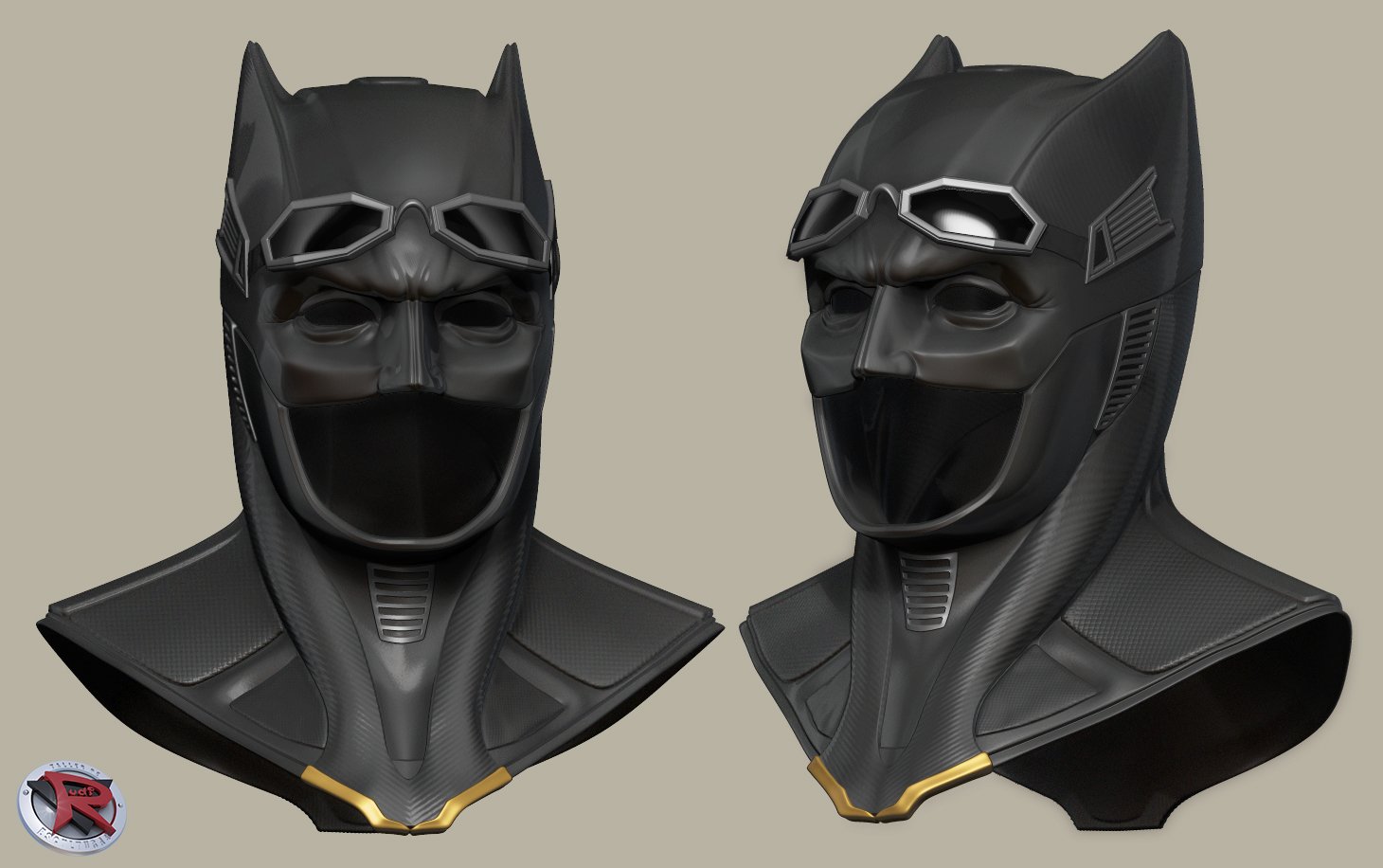 Batman cowl 3D Model in Monsters & Creatures 3DExport