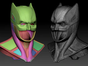 batman cowl 3D Print Model