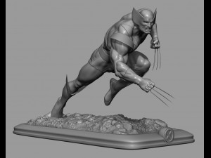 wolverine 3D-printmodel