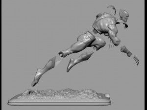 wolverine 3D Print Model