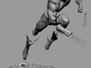 wolverine 3D Print Model