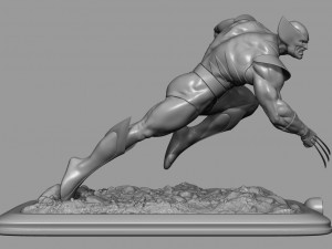 wolverine 3D Print Model