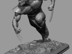 wolverine 3D Print Model