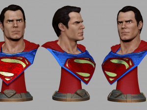 superman henry cavill 3D printmodel