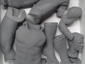 superman stl Modelo de Impressão 3D