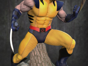 wolverine stl 3D-Druckmodell
