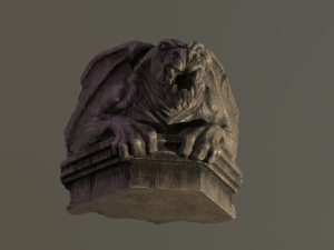 gargoyle gargola Modelo 3D