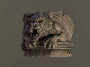 gargoyle gargola Modelo 3D