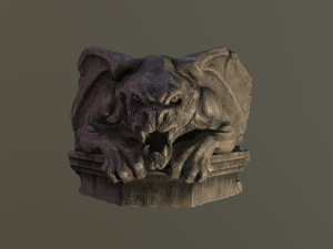 gargoyle gargola Modelo 3D