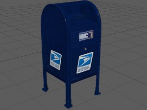streetmail 3D 모델