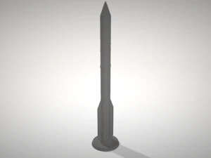 proton-m rocket 3D Print Model