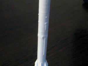proton-m rocket Modèles 3D en vedette