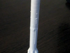 foguete pr&oacute;ton-m Modelo de Impressão 3D