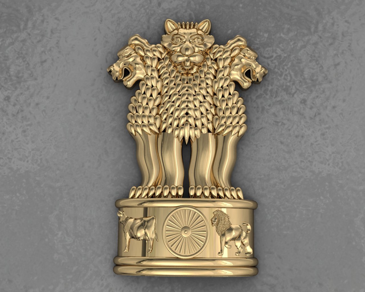 Ashoka Stamb Pendent 3d Model In Other 3dexport