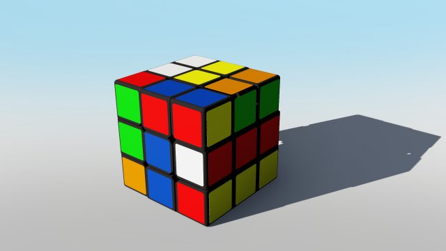 cube Model 3D .c4d .max .obj .3ds .fbx .stl .blend 