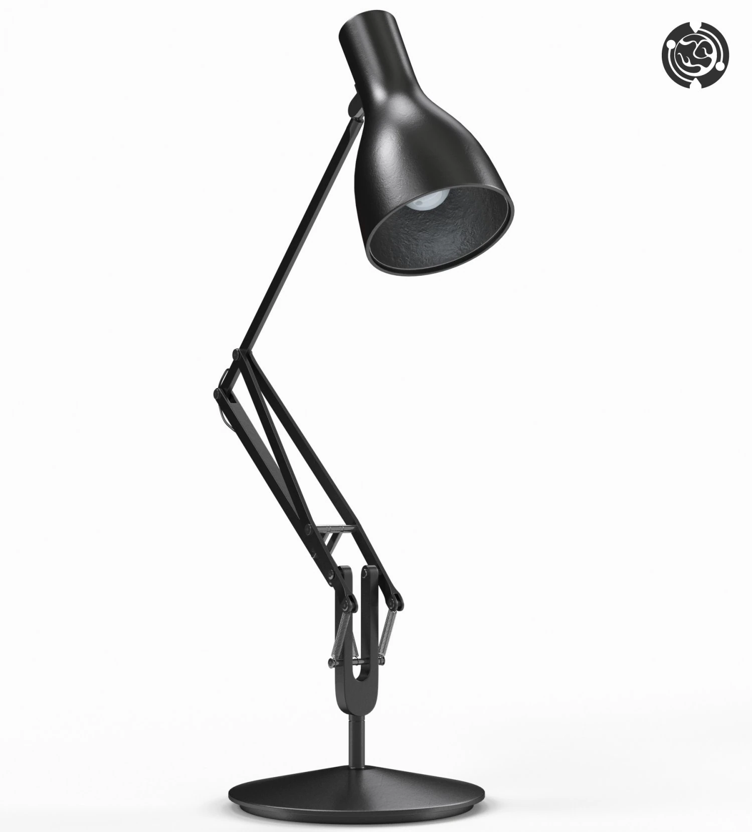 desk lamp 3D Model .c4d .max .obj .3ds .fbx .stl .blend 