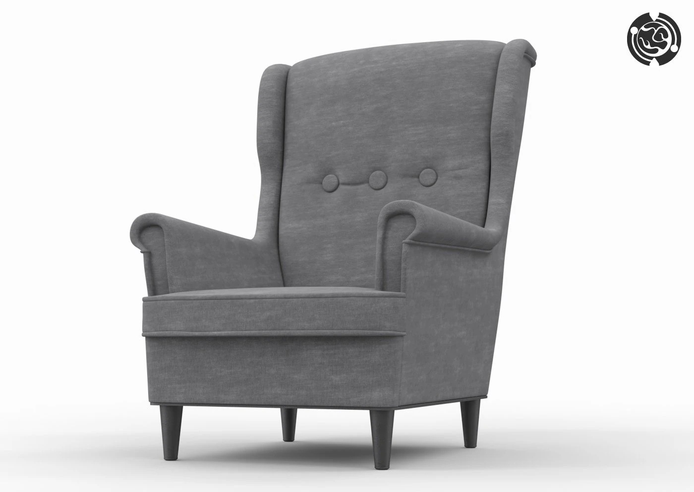 couch 3D Model .c4d .max .obj .3ds .fbx .stl .blend 