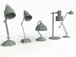 l&acirc;mpada Modelo 3D