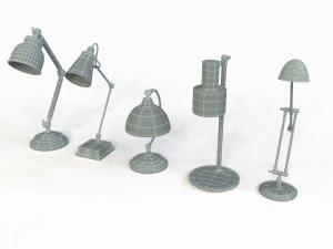 l&acirc;mpada Modelo 3D