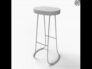 banquinho simples Modelo 3D