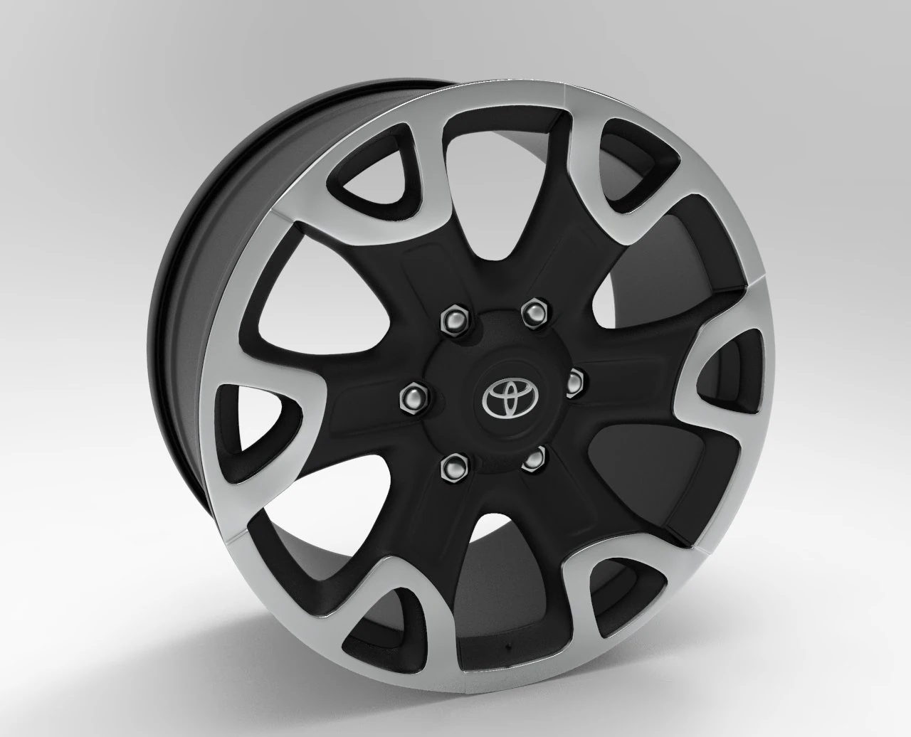 wheel 2018 toyota hilux invincible 3D Model .c4d .max .obj .3ds .fbx .stl .blend 