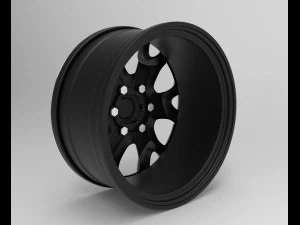 wheel 2018 toyota hilux invincible 3D Model