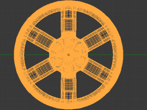 wheel 2016 toyota hilux trd pro 3D 모델
