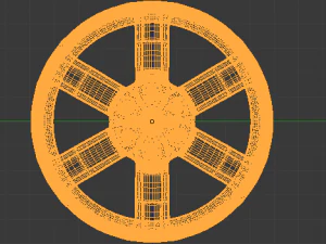 wheel 2016 toyota hilux trd pro 3D Model