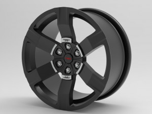 wheel 2016 toyota hilux trd pro 3D 모델